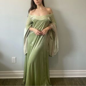RARE ARWEN LORD OF THE RINGS COSTUME DRESS